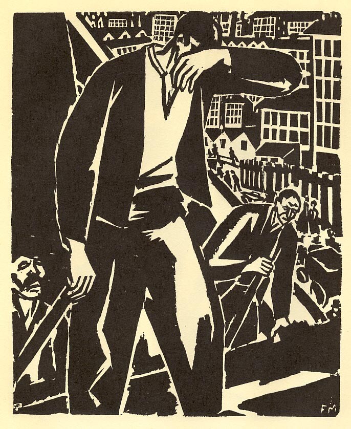 Frans Masereel. Collectie Amsab-ISG