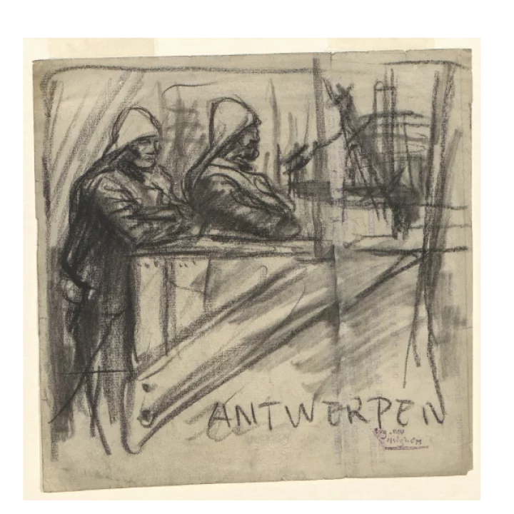Eugeen Van Mieghem, Buildragers, 1905