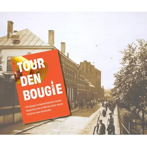 Borgerhout Toer den Bougie - wandelkaartje