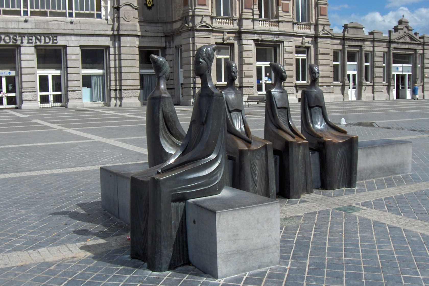 Oostende: Vissersvrouwen. Foto: Wikimedia