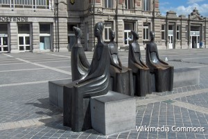 Oostende: Vissersvrouwen. Foto: Wikimedia